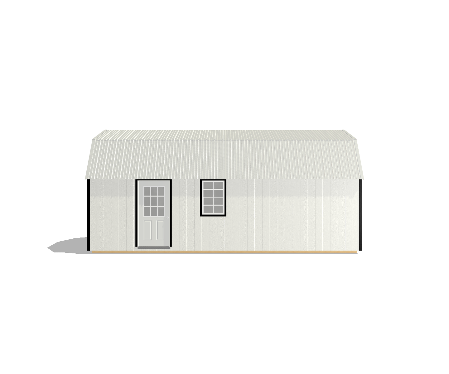 PRE-OWNED 12' x 24' Painted "Lofted Cottage" - Image 4