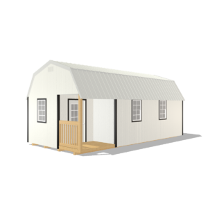 PRE-OWNED 12' x 24' Painted "Lofted Cottage"