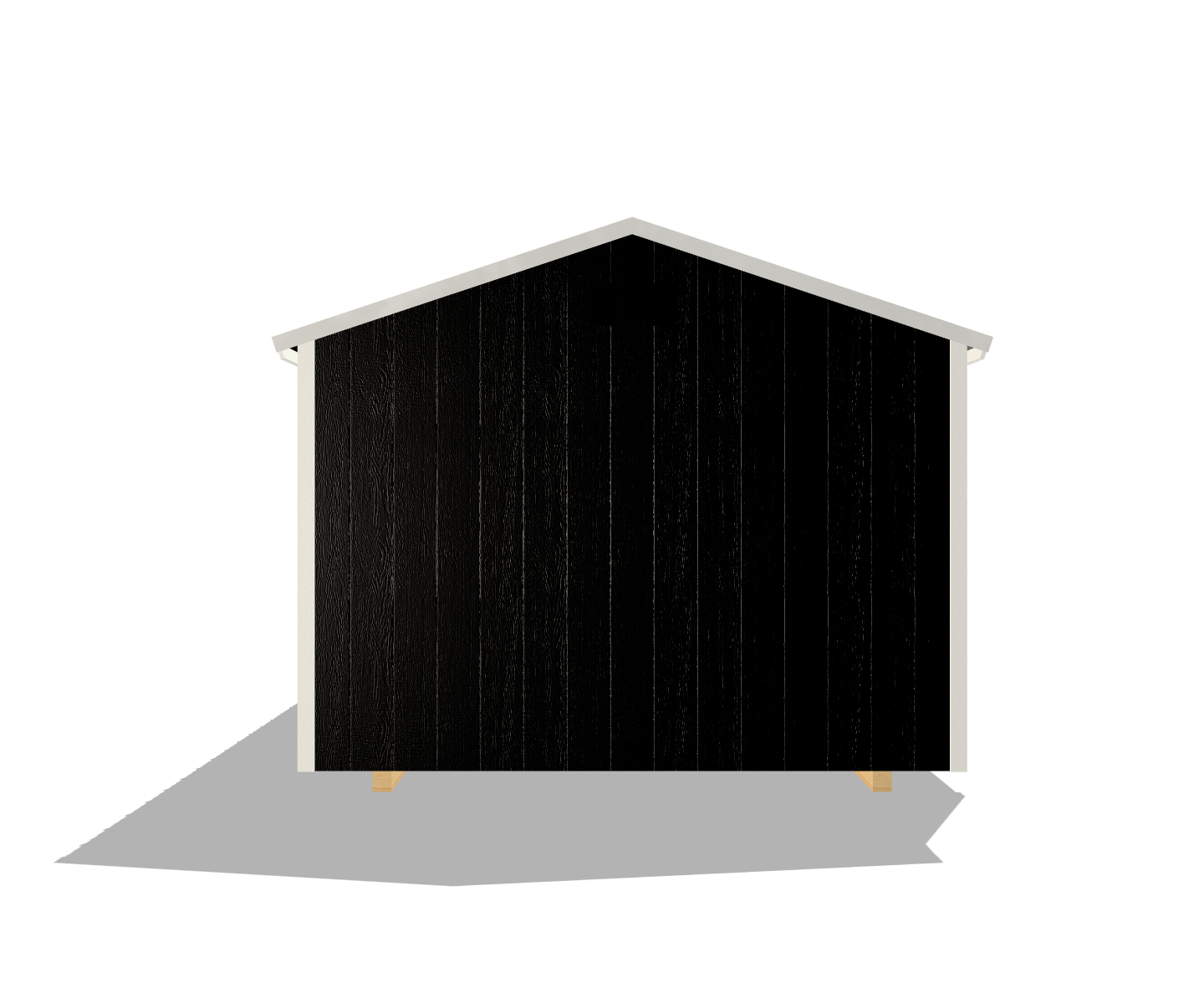 PRE-OWNED 10' x 16' Painted "Side Utility w/ Electric" - Image 4