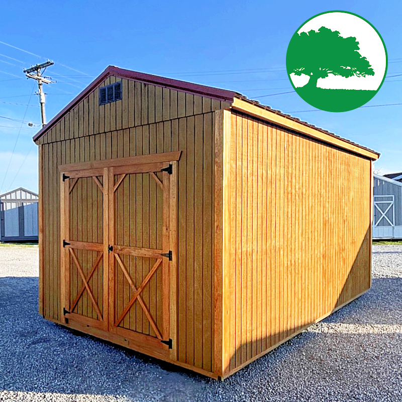 PRE-OWNED 10' x 16' Treated "Utility"