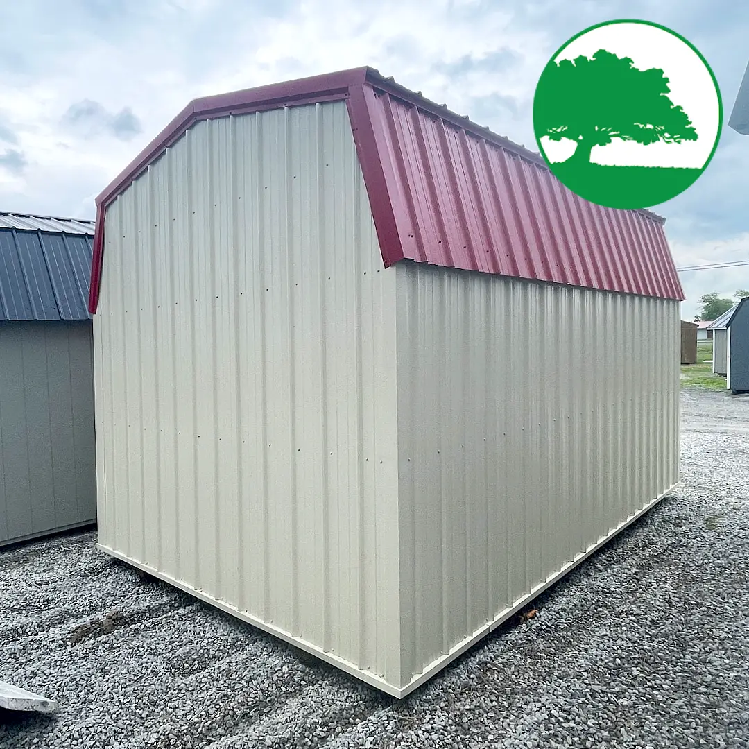 10'x 16' Metal "Lofted Barn" - Image 8