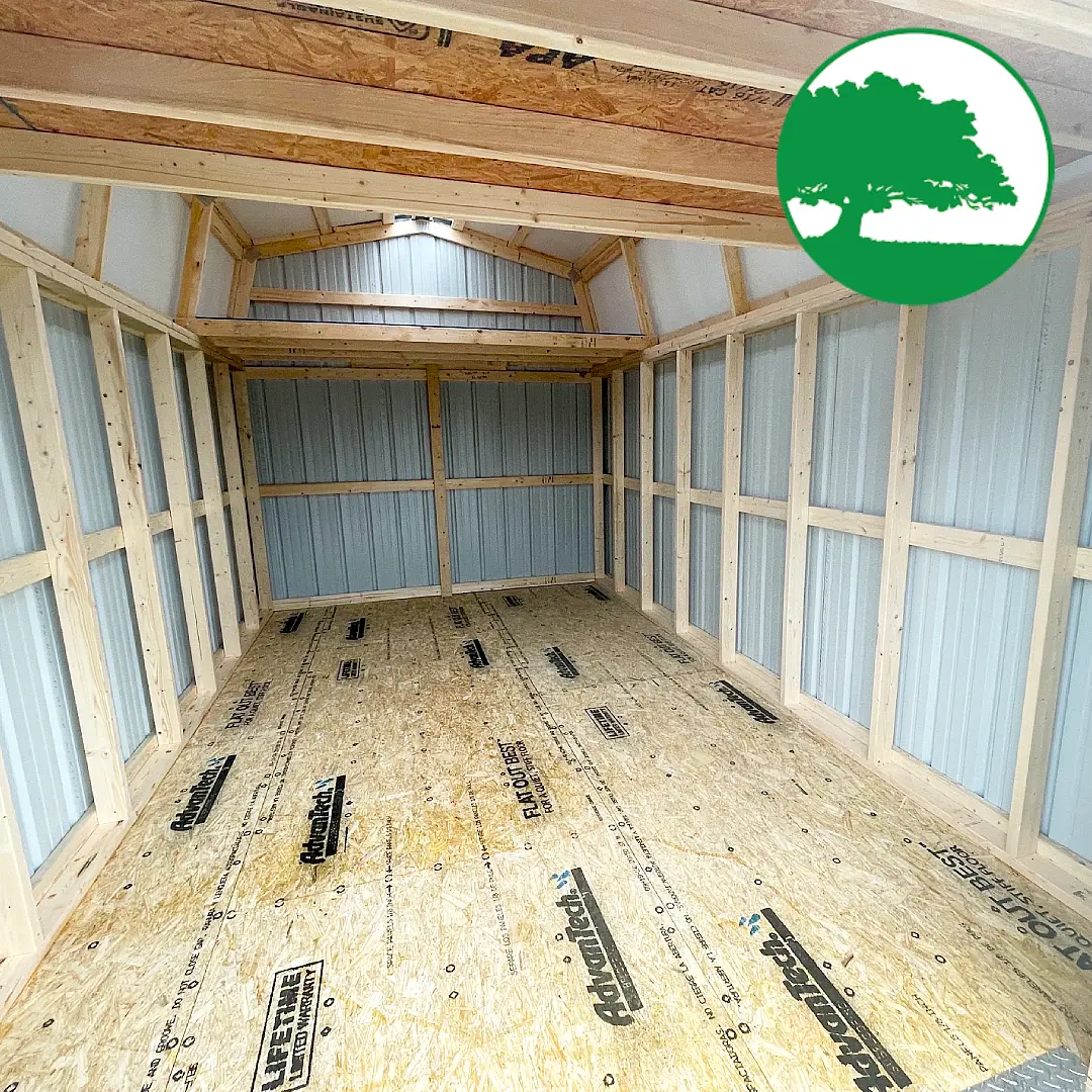 10'x 16' Metal "Lofted Barn" - Image 5