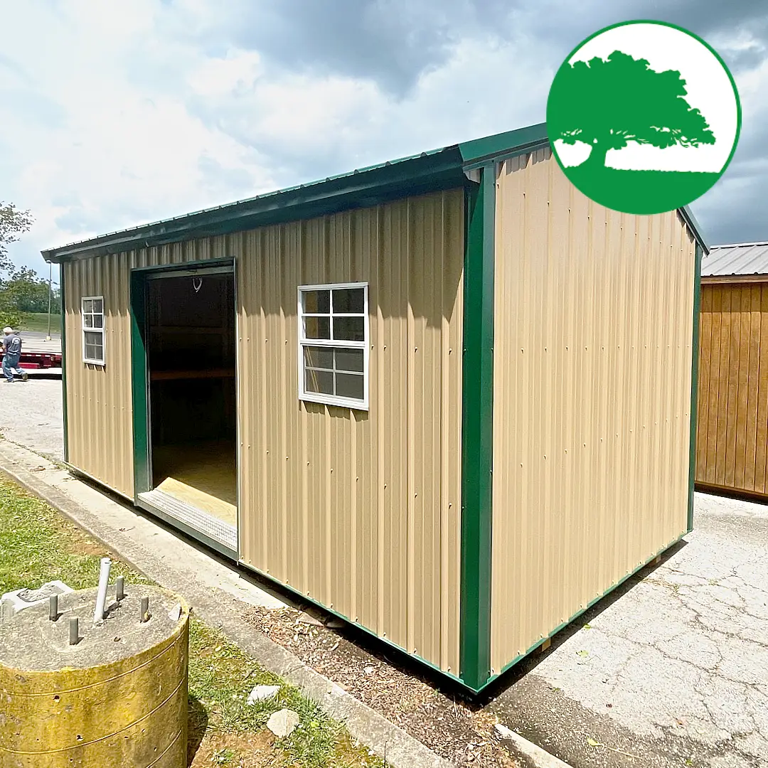 10’ x 20’ Metal “Side Utility / Workshop”