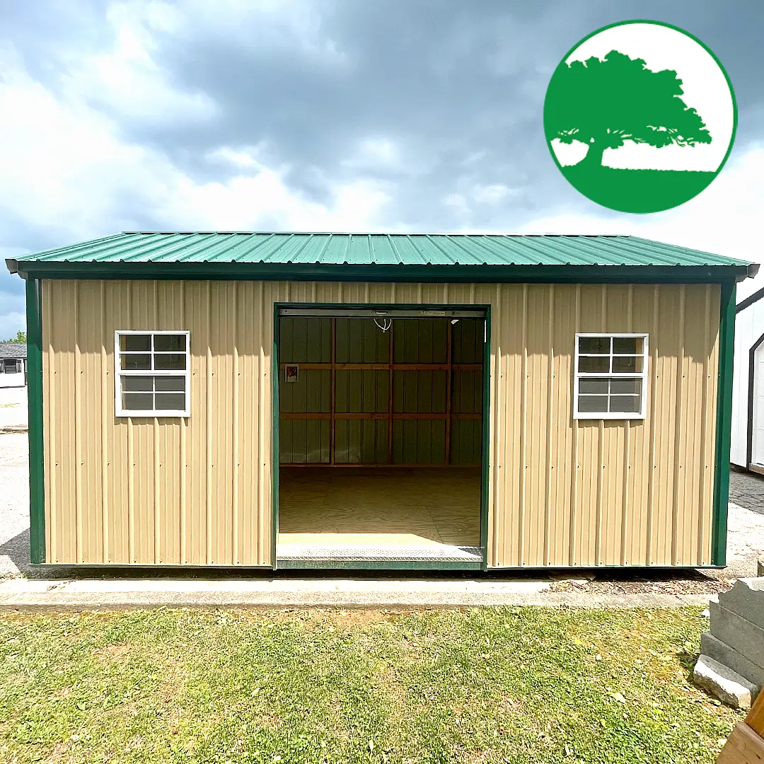 10’ x 20’ Metal “Side Utility / Workshop” - Image 5