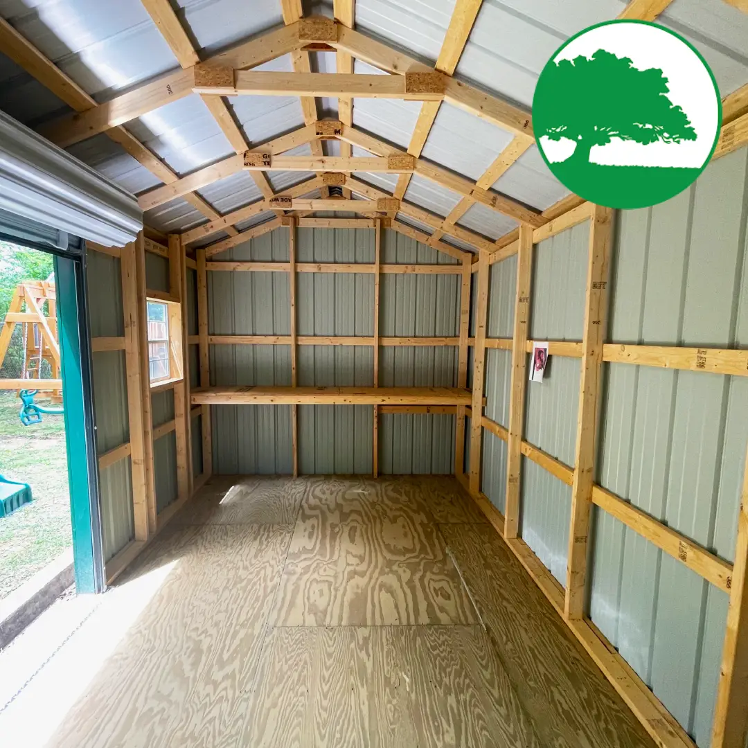 10’ x 20’ Metal “Side Utility / Workshop” - Image 2