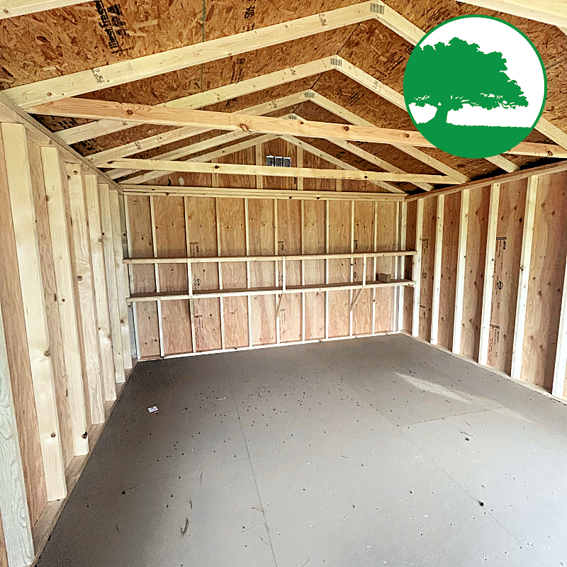 14' x 24' Painted "A-Roof / Garage" - Image 2