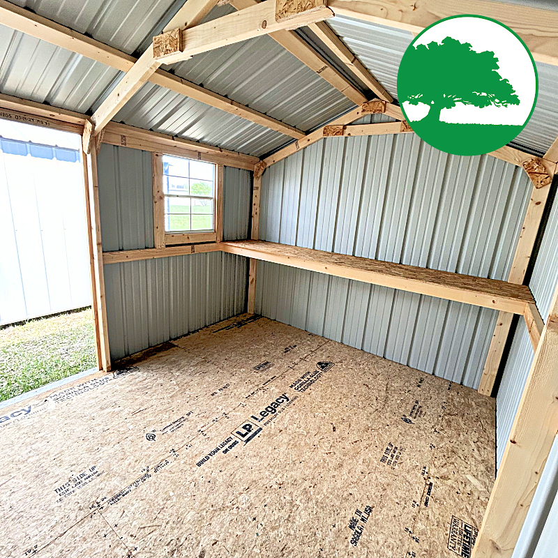 9’ x 12’ Metal “Economy / Side Utility” - Image 4