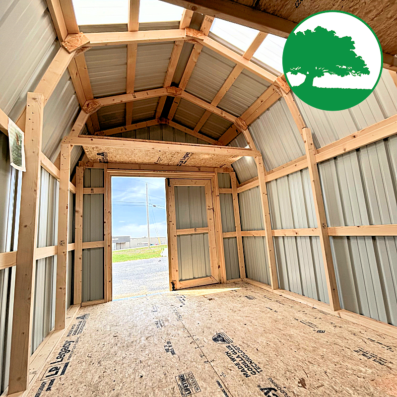 9'x 15' Metal "Lofted Barn" - Image 2