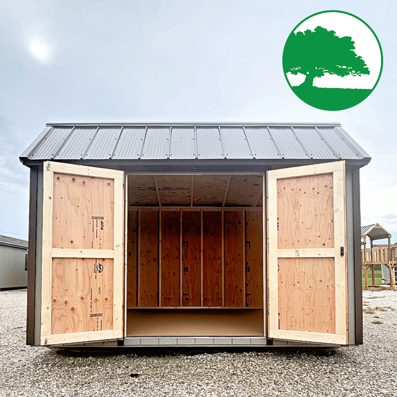 8' x 12' Painted "Quaker Shed" - Image 5