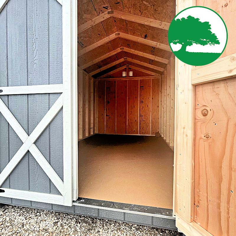 8' x 12' Painted "A-Roof / Utility" - Image 3