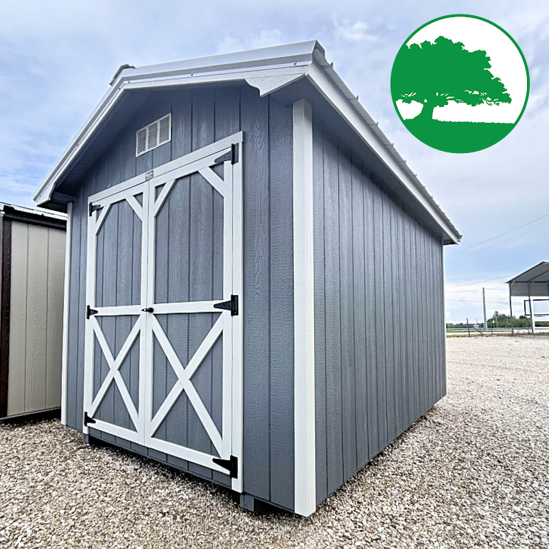 8' x 12' Painted "A-Roof / Utility" - Image 5