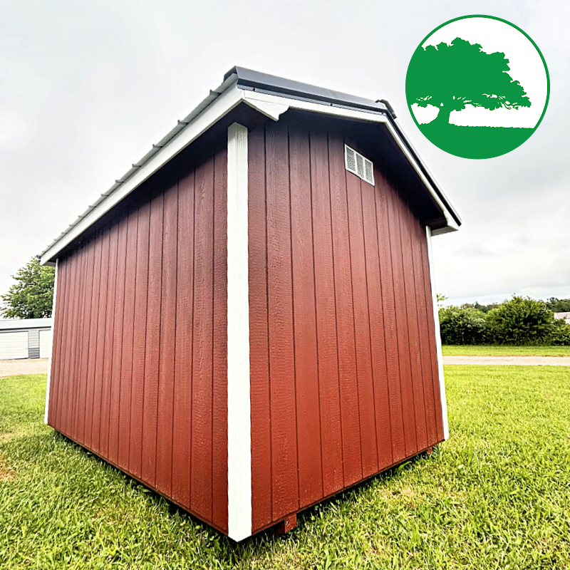 8' x 12' Painted "A-Roof / Side Utility" - Image 2