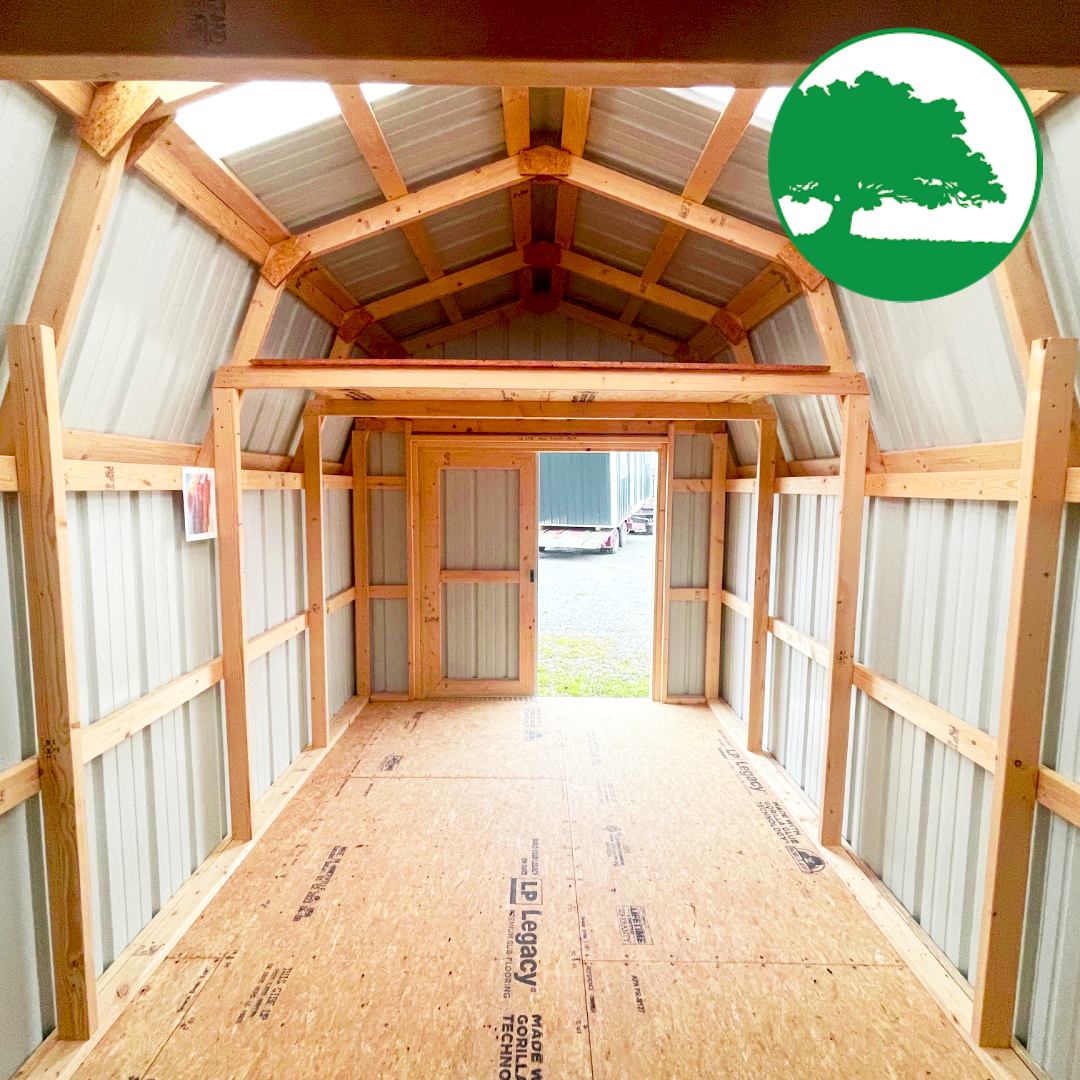 9' x 18' Metal "Lofted Barn" - Image 2