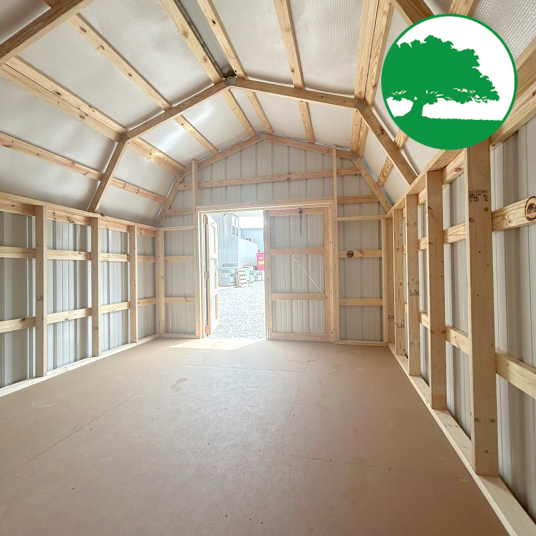 12' x 16' Metal "Mid Loft Barn" - Image 2