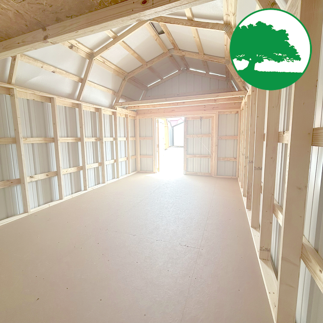 12' x 20' Metal "Lofted Barn" - Image 2