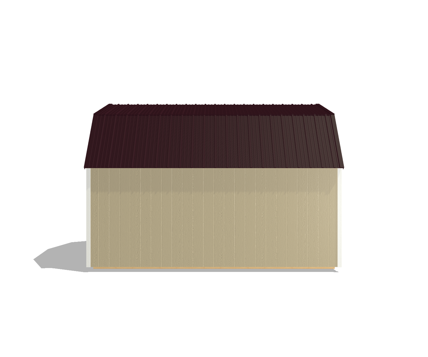 12' x 16' Painted "Side Loft Barn" - Image 4