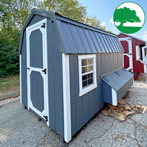 6' x 10' Painted "Dutch Coop w/ Electric"