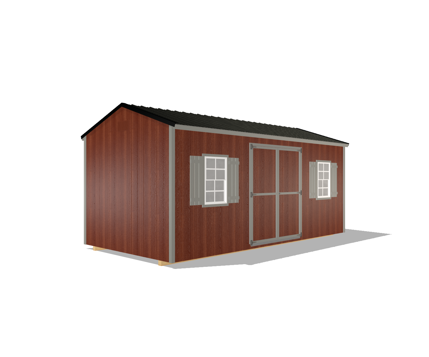 10' x 20' Painted "Side Utility"