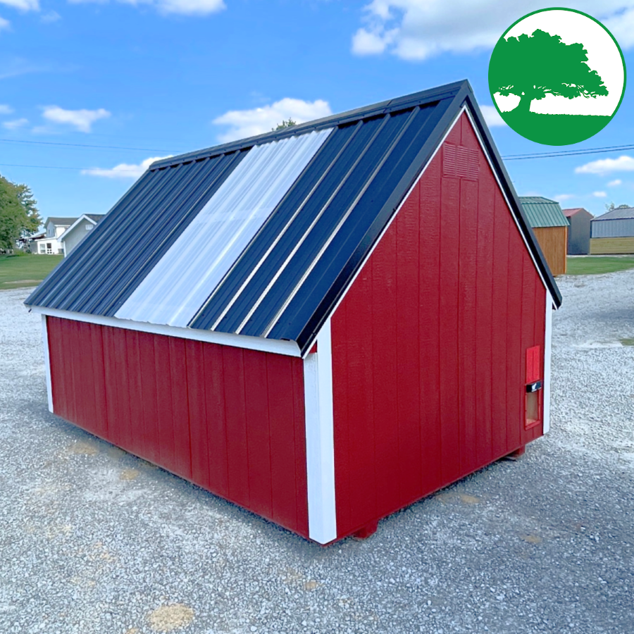 8' x 12' Painted "Chicken Coop" - Image 3