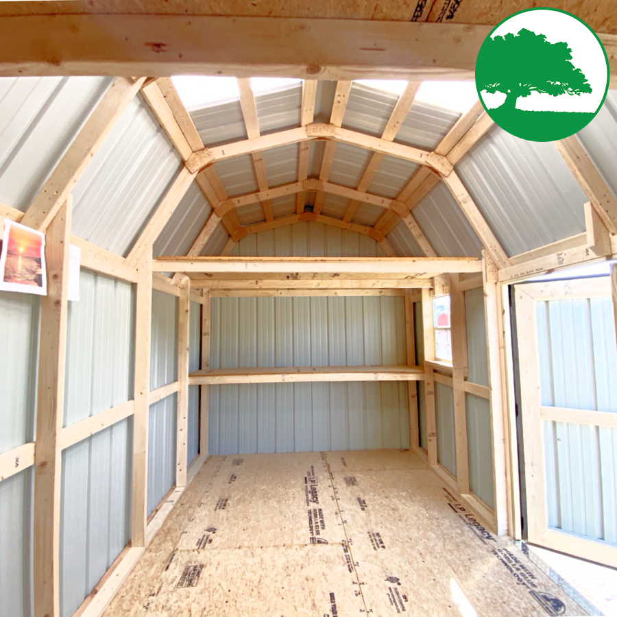 9' x 18' Metal "Side Lofted Barn" - Image 5