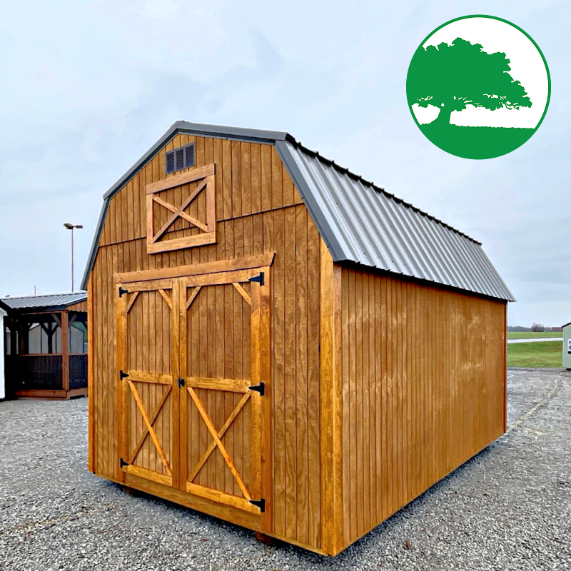 10' x 16' Treated "Lofted Barn"
