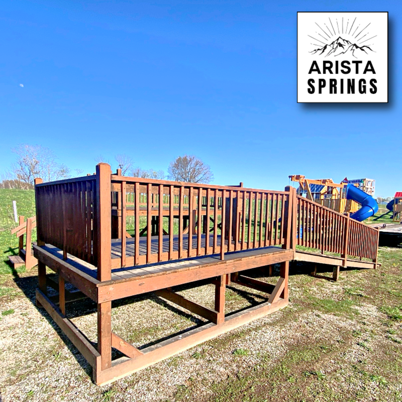 *CLOSEOUT* 8' x 10' Alpine "Portable Deck w/ Ramp" - Image 2