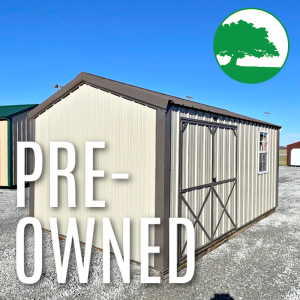 PRE-OWNED 10' x 16' Metal "Side Utility"