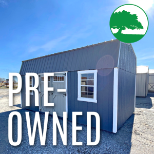 PRE-OWNED 10' x 20' Painted "Side Lofted / Workshop"