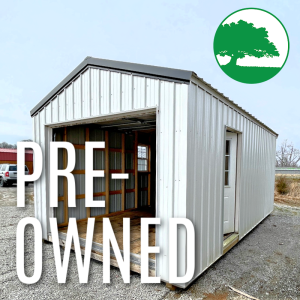 PRE-OWNED 12' x 20' Metal "Garage"