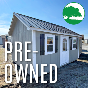 PRE-OWNED 12' x 16' Finished "Side Utility / Cabin"