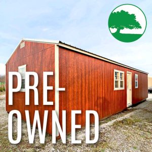 PRE-OWNED 14' x 40' Painted "Utility / Cabin" w/ Electric