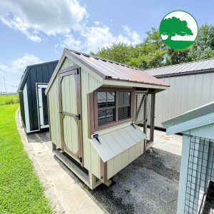 6′ x 8′ Painted “Combination Coop”