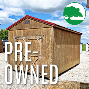 PRE-OWNED 10' x 16' Treated "Utility"