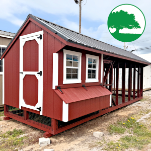 *COOP SALE* 7' x 20' Painted "Combination Coop"