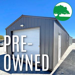 PRE-OWNED 14' x 40' Metal "Garage"