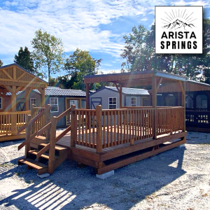 10' x 16' Sunrise "Half Roof Porch"