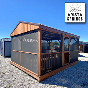 12′ x 16′ “Outdoor Oasis w/ Screen” Pavilion